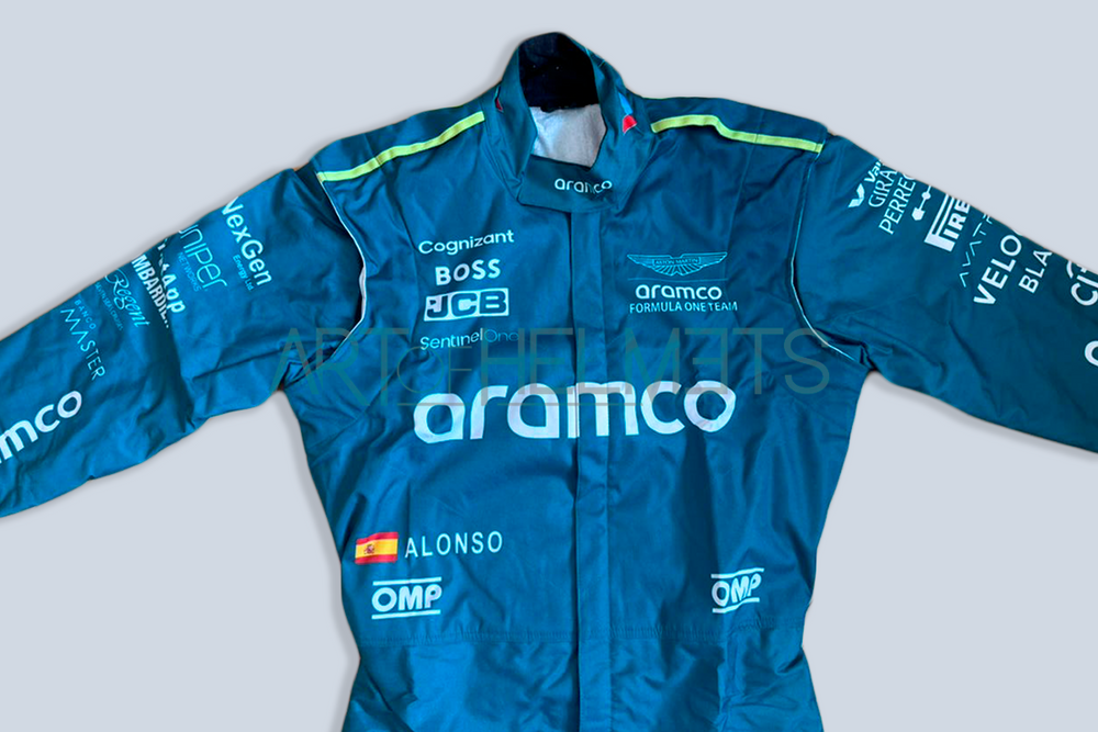 Fernando Alonso 2024 F1 Race Suit Replica