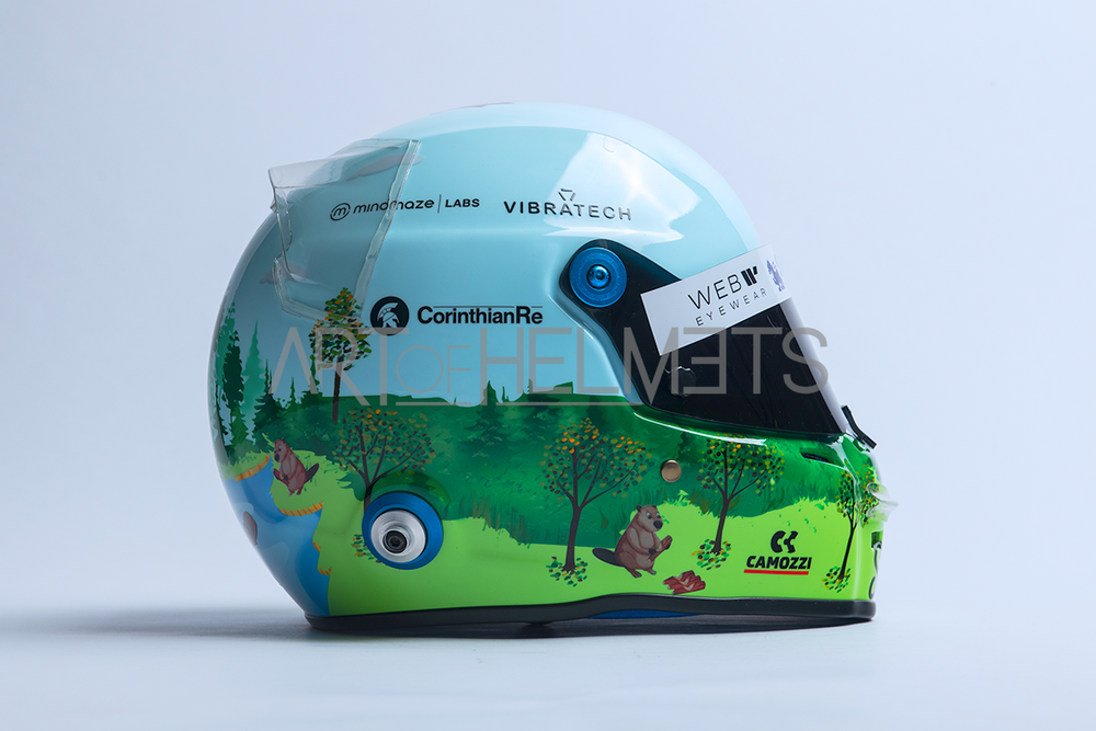 Valtteri Bottas 2023 F1 Canada Grand Prix Full-Size 1:1 Replica Helmet