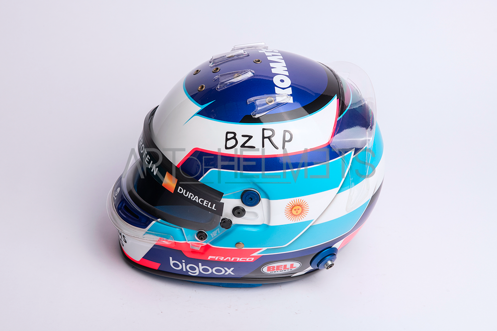 Franco Colapinto 2024 F1 Full-Size 1:1 Replica Helmet