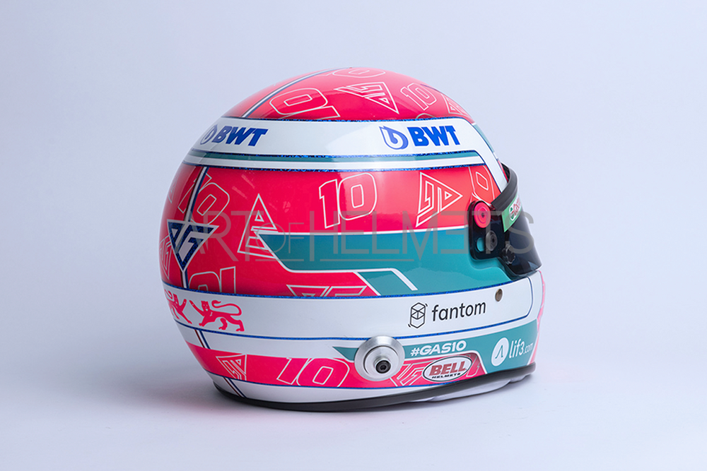 Pierre Gasly 2023 Miami GP F1 Full-Size 1:1 Replica Helmet