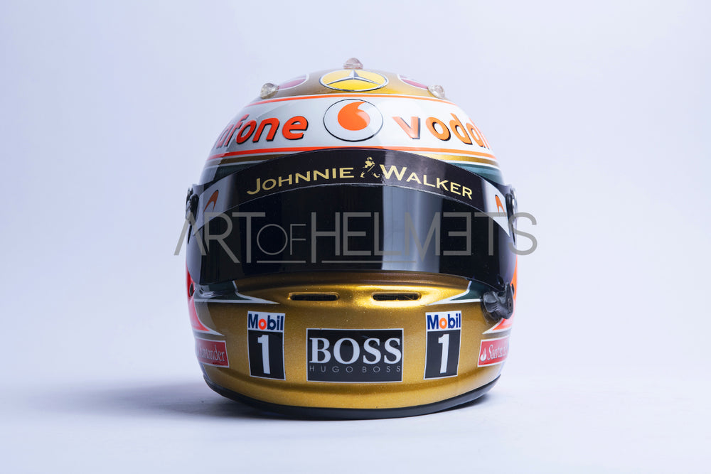 Lewis Hamilton 2012 Silverstone GP Full-Size 1:1 Replica Helmet