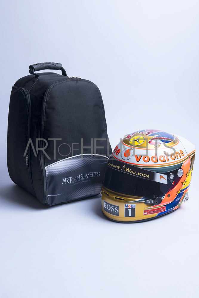 Lewis Hamilton 2012 Silverstone GP Full-Size 1:1 Replica Helmet