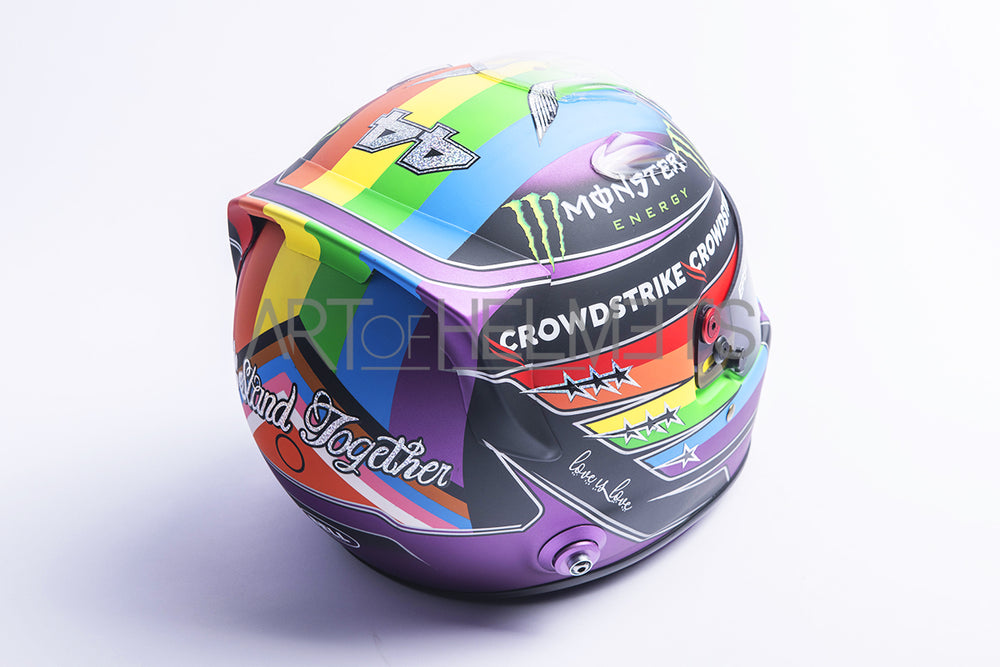 Lewis Hamilton 2021 Qatar Grand Prix F1 Full-Size 1:1 Replica Helmet