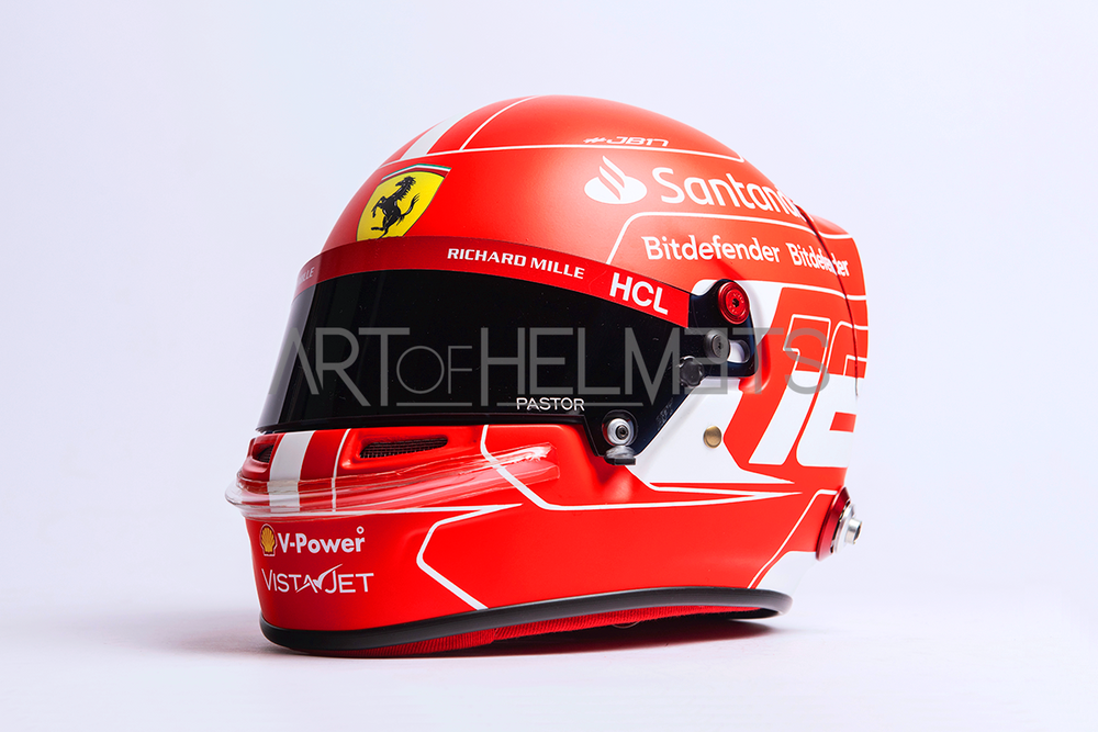 Charles Leclerc 2023 F1 Full-Size 1:1 Replica Helmet