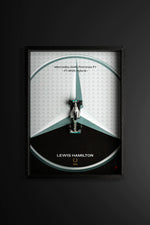 Lewis Hamilton 2014 Art Framed Print