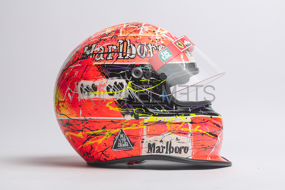 Michael Schumacher 2000 Art Custom Full-Size 1:1 Replica Helmet by Montesano.