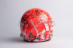 Charles Leclerc 2024 Winner Monaco Grand Prix Helmet - Hand Painted by Daniela Montesano