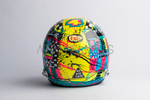 Lando Norris 2024 Silverstone "GIF" Helmet - Hand Painted by Daniela Montesano