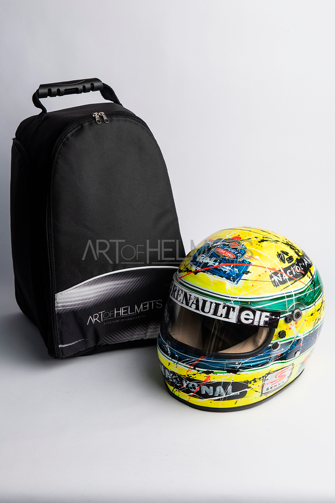 Ayrton Senna 1994 Art Custom Full-Size 1:1 Replica Helmet by Montesano