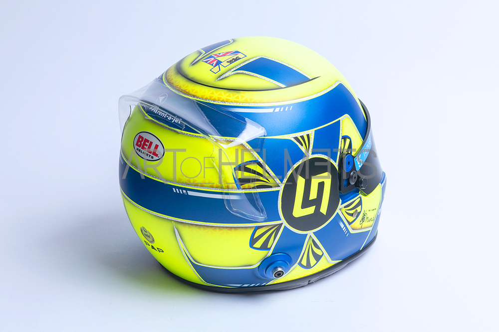 Lando Norris 2022 F1 Full-Size 1:1 Replica Helmet