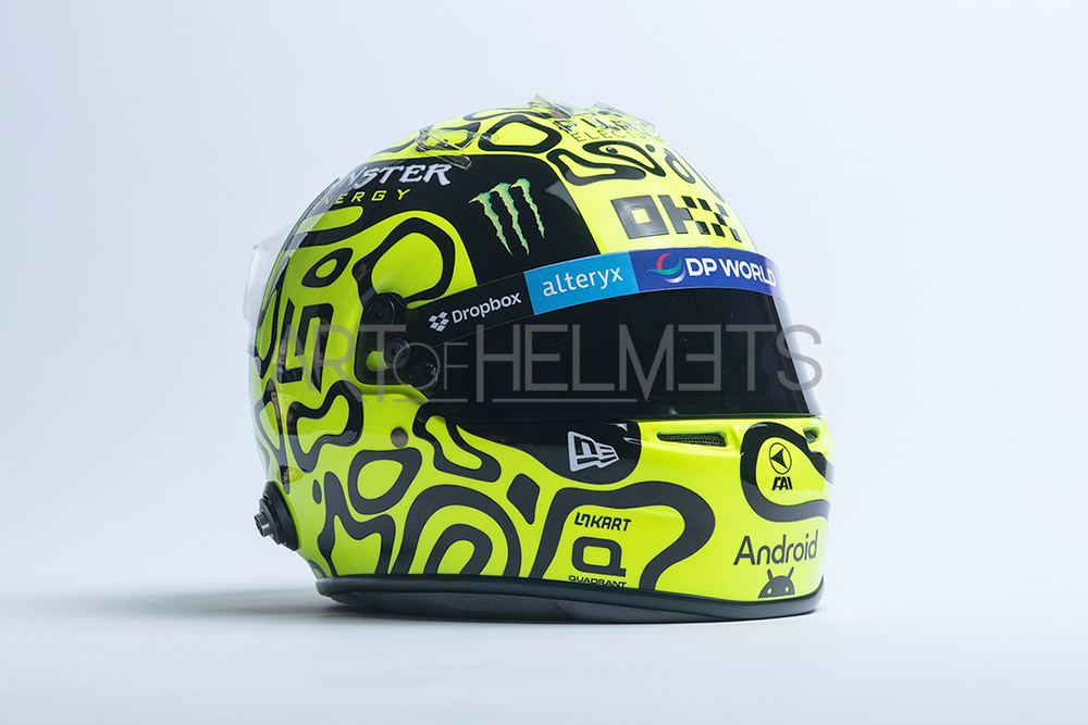 Lando Norris 2024 F1 Full-Size 1:1 Replica Helmet