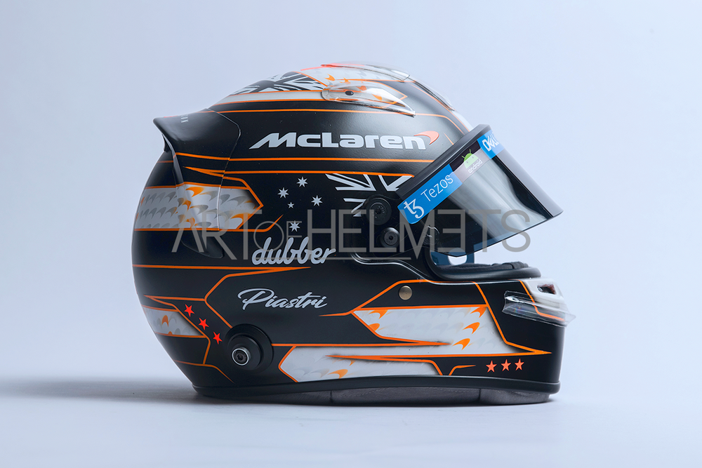 Oscar Piastri 2023 F1 Monaco Grand Prix Full-Size 1:1 Replica Helmet