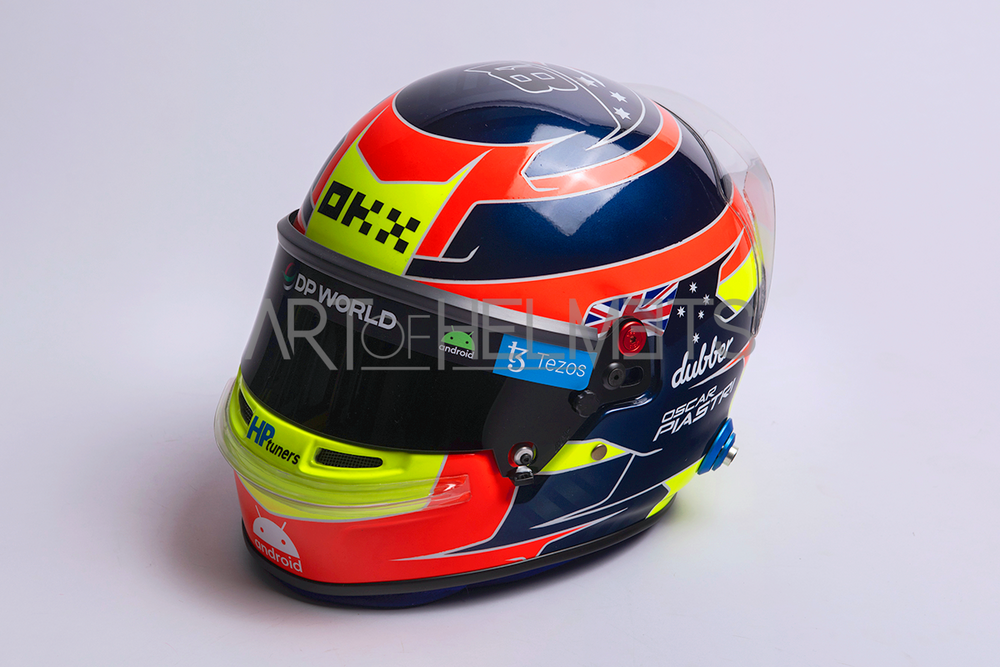 Oscar Piastri 2023 F1 Full-Size 1:1 Replica Helmet