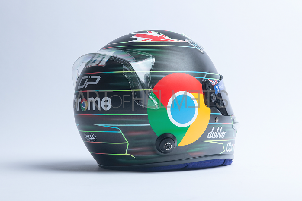 Oscar Piastri 2023 F1 Las Vegas Grand Prix Full-Size 1:1 Replica Helmet