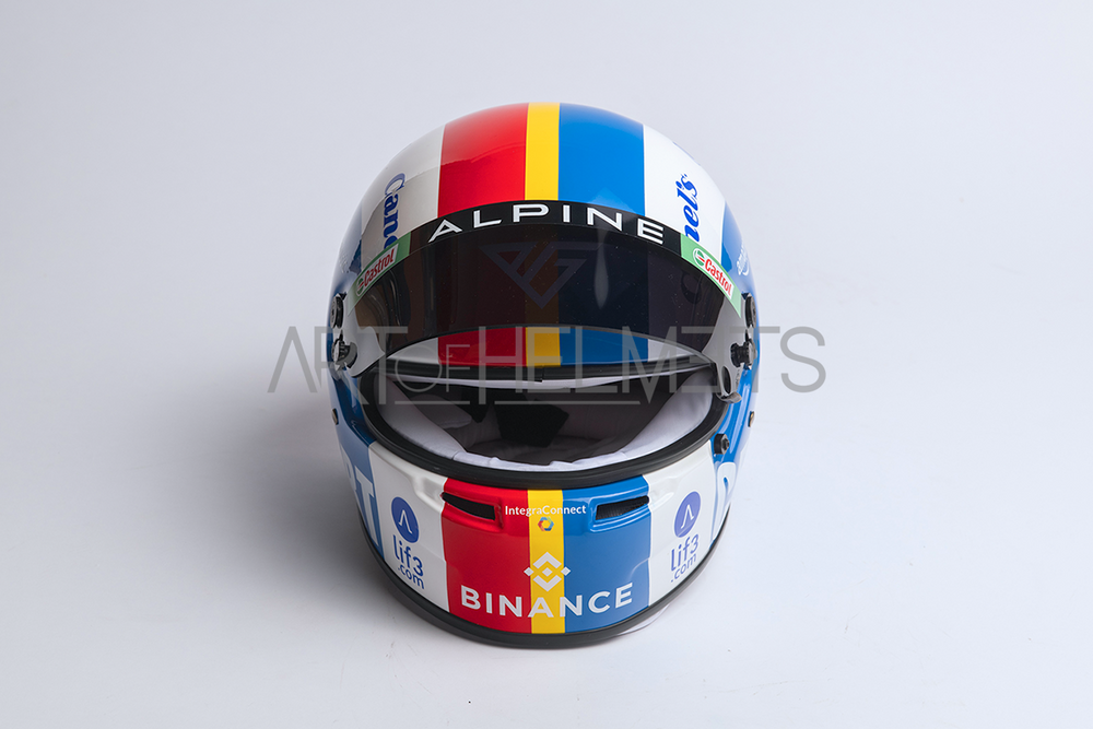 Pierre Gasly 2023 Austin F1 Full-Size 1:1 Replica Helmet