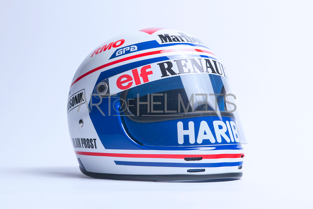 Alain Prost 1983 F1 Full-Size 1:1 Replica Helmet