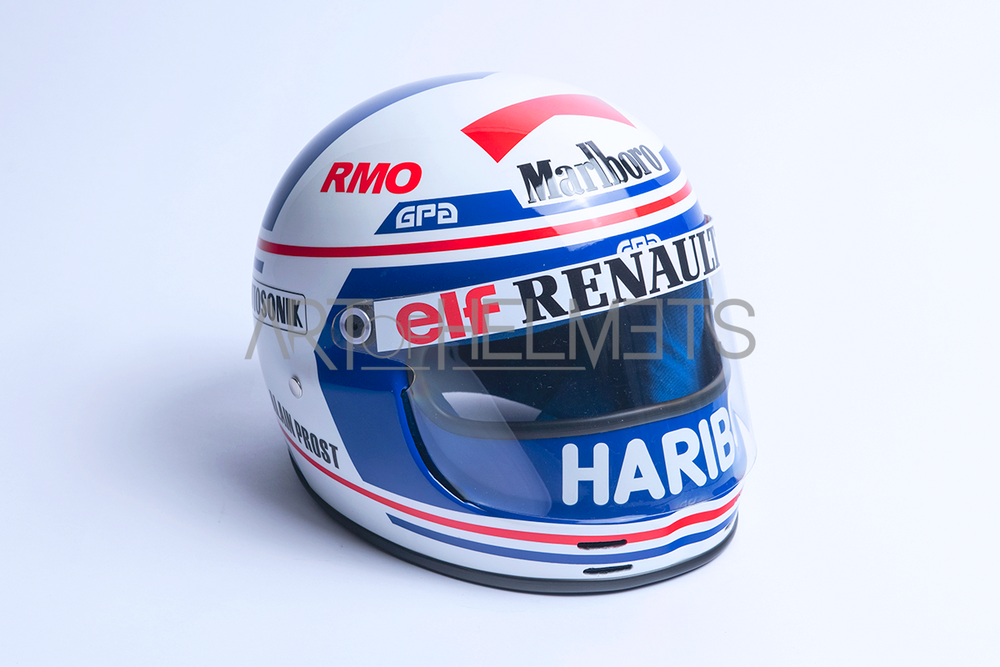 Alain Prost 1983 F1 Full-Size 1:1 Replica Helmet