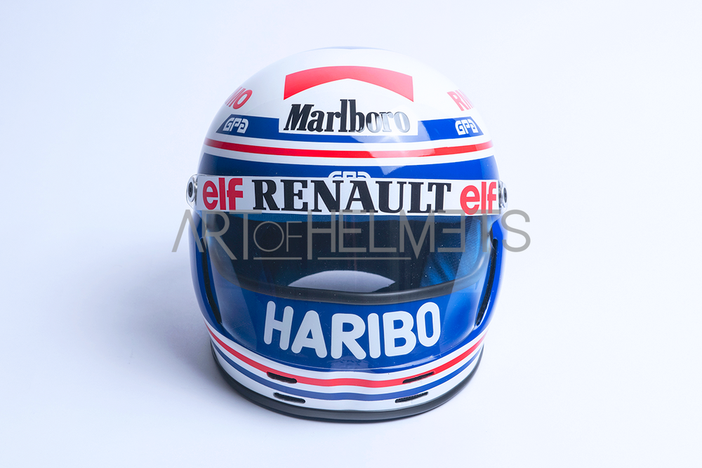 Alain Prost 1983 F1 Full-Size 1:1 Replica Helmet