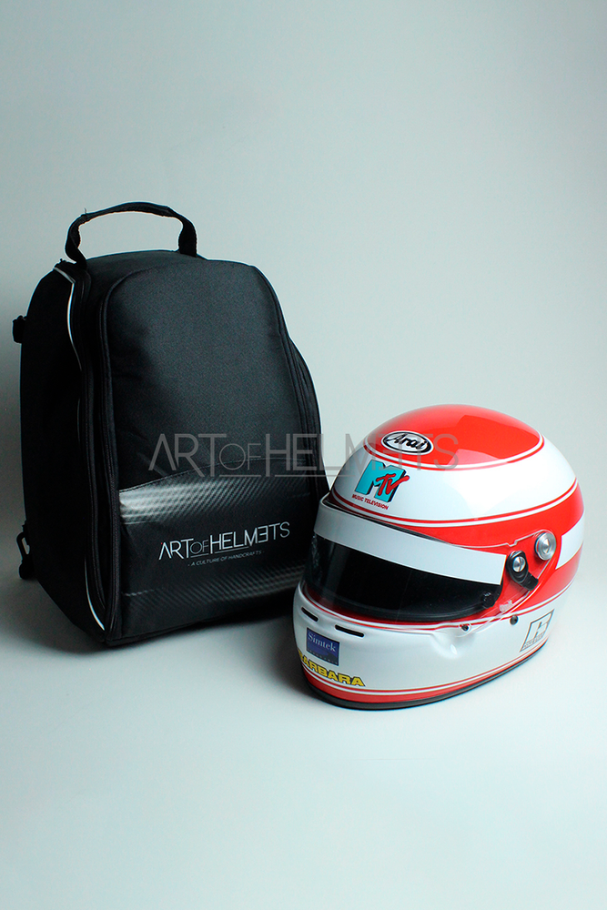 Roland Ratzenberger 1994 F1 Full-Size 1:1 Replica Helmet