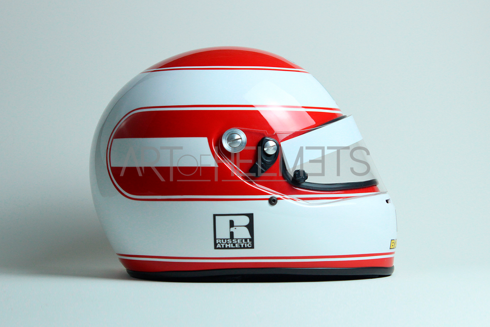 Roland Ratzenberger 1994 F1 Full-Size 1:1 Replica Helmet