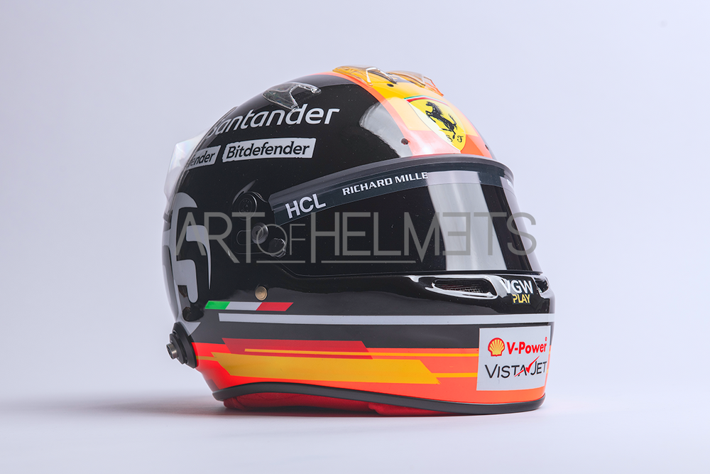 Carlos Sainz 2023 Monza Grand Prix F1 Full-Size 1:1 Replica Helmet