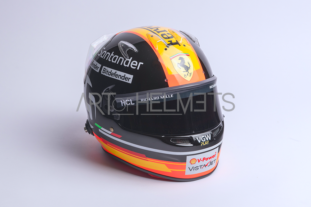 Carlos Sainz 2023 Monza Grand Prix F1 Full-Size 1:1 Replica Helmet