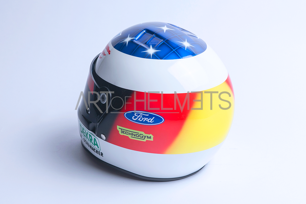 Michael Schumacher 1994 F1 Full-Size 1:1 Replica Helmet