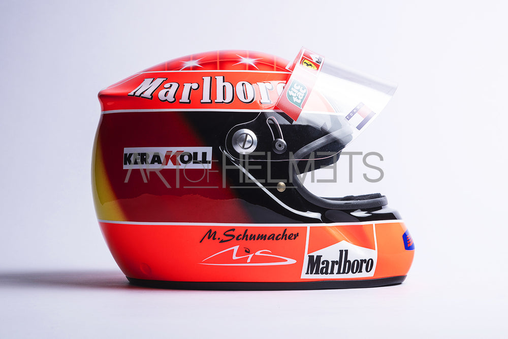 Michael Schumacher 2001 Full-Size 1:1 Replica Helmet