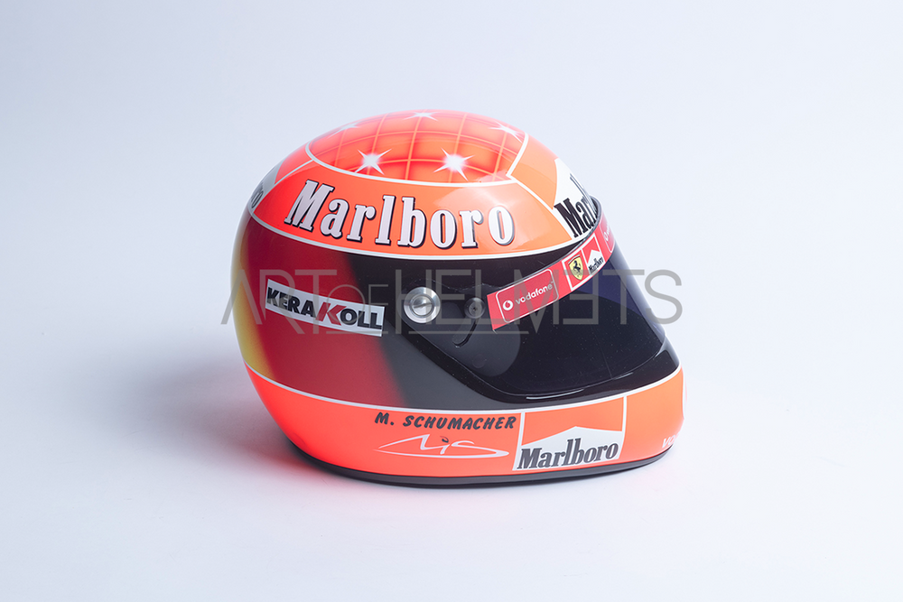 Michael Schumacher 2002 Full-Size 1:1 Replica Helmet