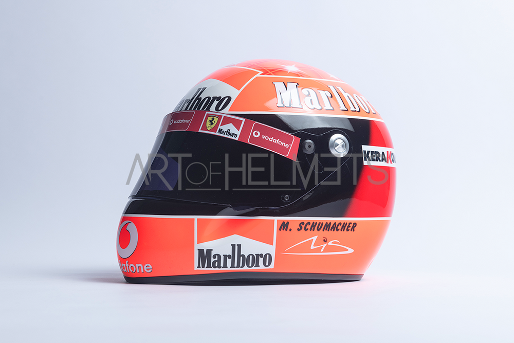 Michael Schumacher 2002 Full-Size 1:1 Replica Helmet