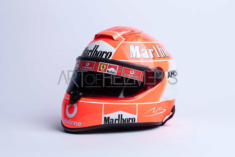 Michael Schumacher 2004 F1 Monza GP Full-Size 1:1 Replica Helmet