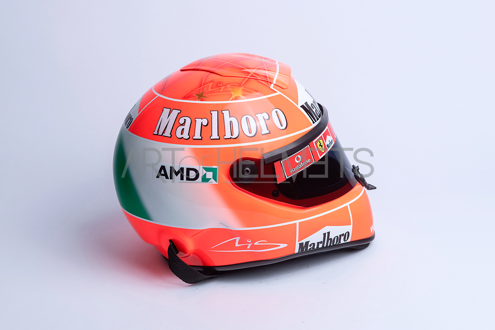 Michael Schumacher 2004 F1 Monza GP Full-Size 1:1 Replica Helmet