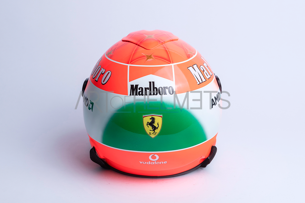 Michael Schumacher 2004 F1 Monza GP Full-Size 1:1 Replica Helmet