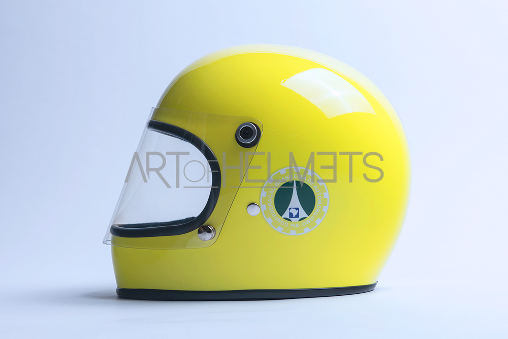 Ayrton Senna 1978 Karting Full-Size 1:1 Replica Helmet