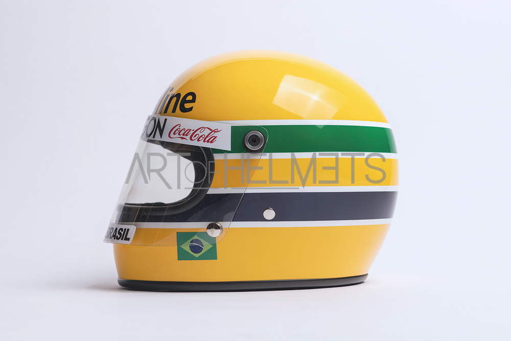 Ayrton Senna 1979 & 1980 Karting Full-Size 1:1 Replica Helmet