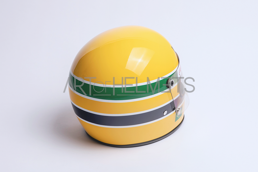 Ayrton Senna 1979 & 1980 Karting Full-Size 1:1 Replica Helmet