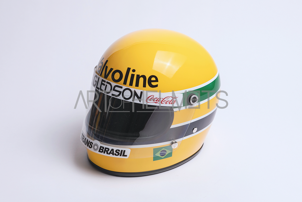 Ayrton Senna 1979 & 1980 Karting Full-Size 1:1 Replica Helmet