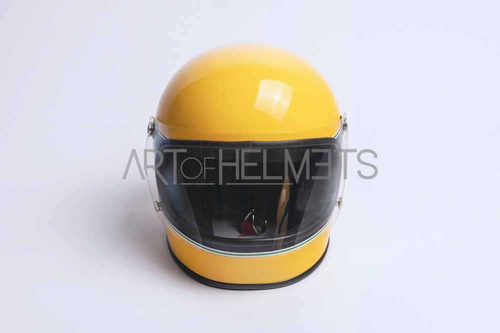 Ayrton Senna 1982 Formula Ford 2000 Full-Size 1:1 Replica Helmet