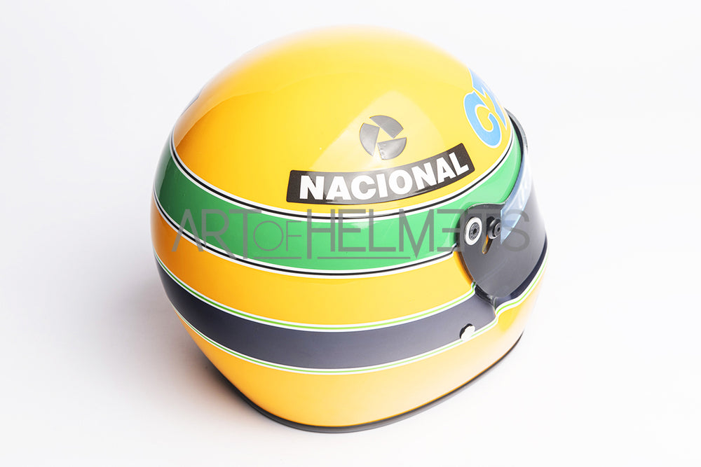 Ayrton Senna 1987 F1 Full-Size 1:1 Replica Helmet