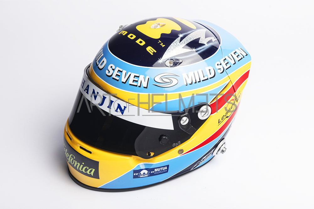 Fernando Alonso 2006 F1 World Champion Full-Size 1:1 Replica Helmet