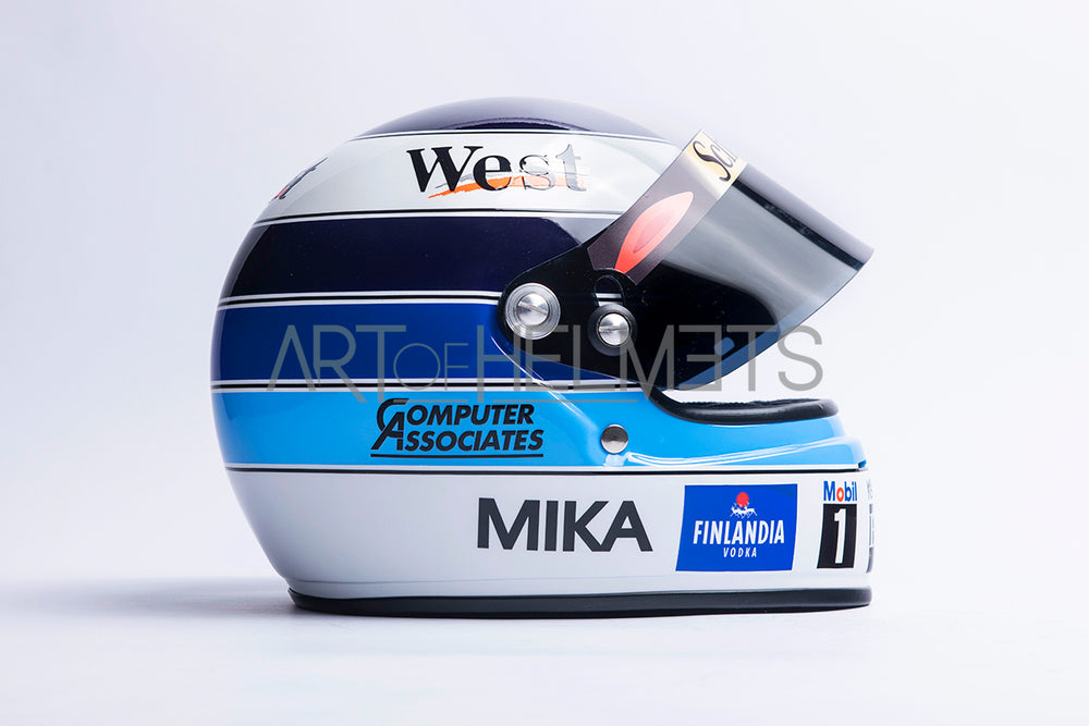 Mika Hakkinen 1998 F1 World Champion Full-Size 1:1 Replica Helmet