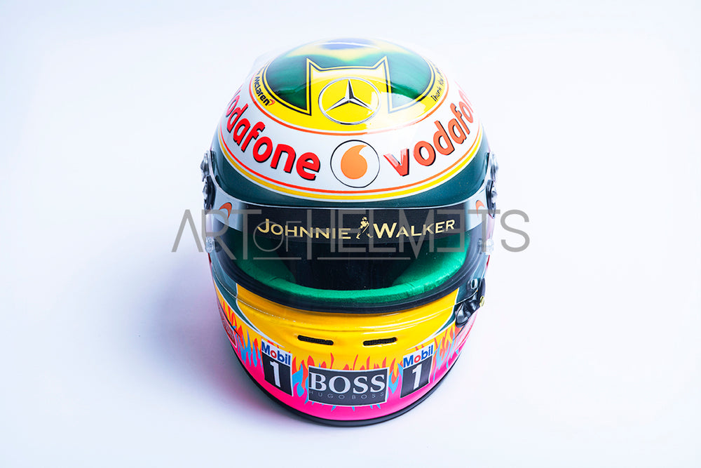 Lewis Hamilton 2012 Brazilian GP Full-Size 1:1 Replica Helmet