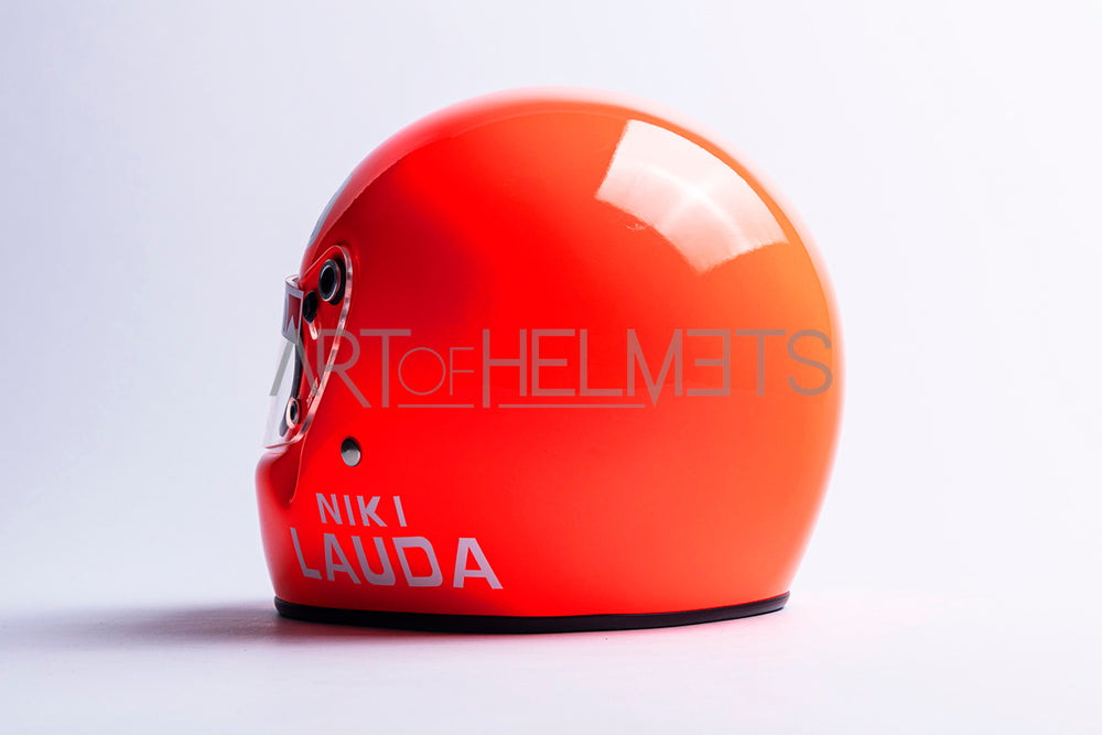 Niki Lauda 1975 Full-Size 1:1 Replica Helmet