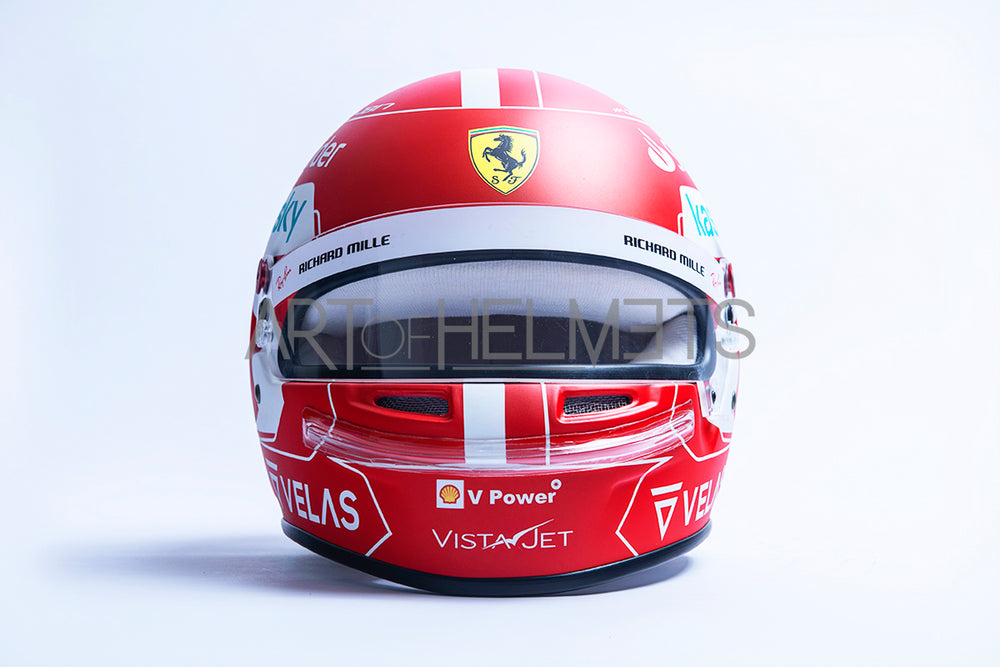 Charles Leclerc 2022 F1 Full-Size 1:1 Replica Helmet