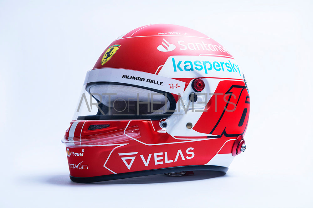 Charles Leclerc 2022 F1 Full-Size 1:1 Replica Helmet