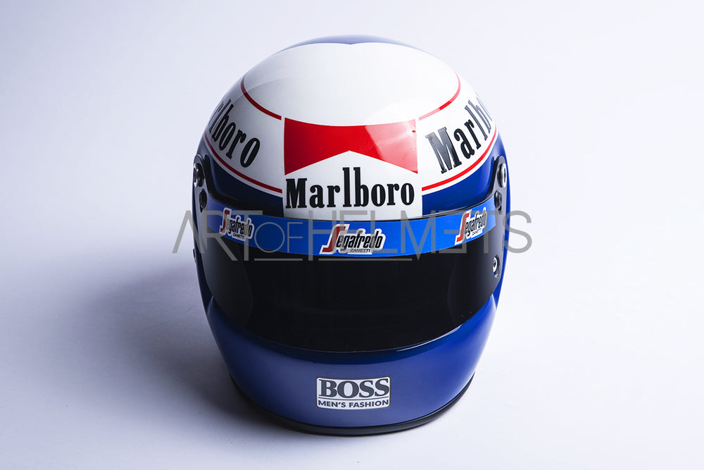 Alain Prost 1985 Full-Size 1:1 Replica Helmet