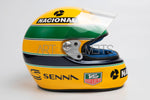 Ayrton Senna 1993 Paris Bercy Kart Vollformat 1:1 Helm-Replik