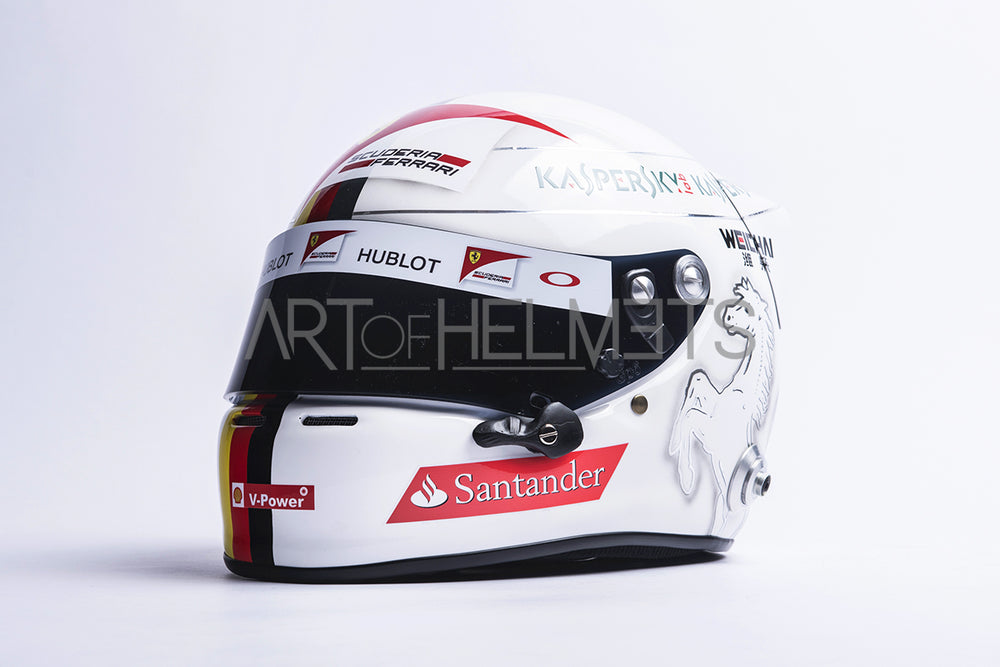 Sebastian Vettel 2015 Formula One Full-Size 1:1 Replica Helmet