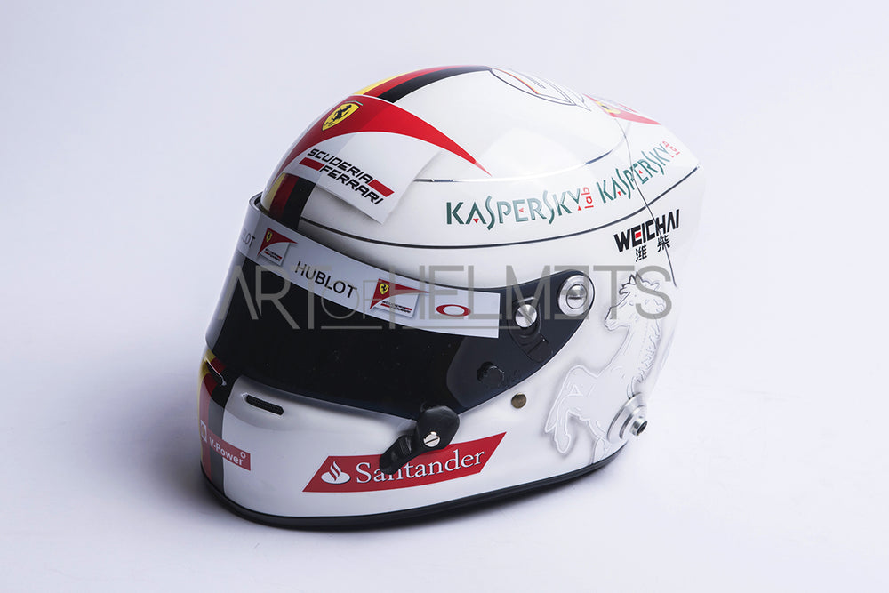 Sebastian Vettel 2015 Formula One Full-Size 1:1 Replica Helmet