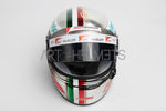 Sebastian Vettel 2017 Chrome Monza Grand Prix Full-Size 1:1 Helm-Replik